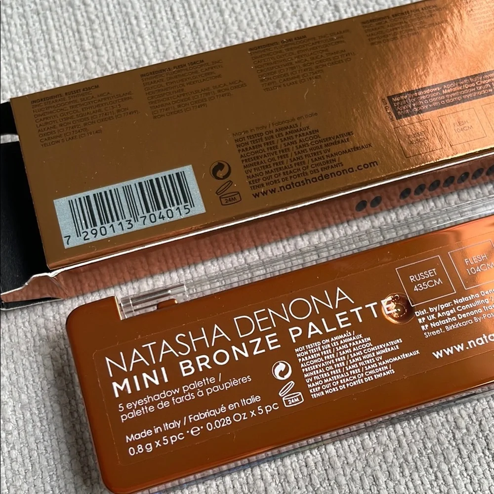 Natasha Denona mini bronze 5 Eyeshadow Palette
